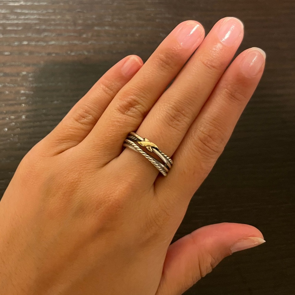 David Yurman X CROSSOVER BAND RING